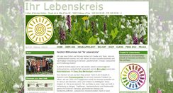 Desktop Screenshot of ihr-lebenskreis.ch